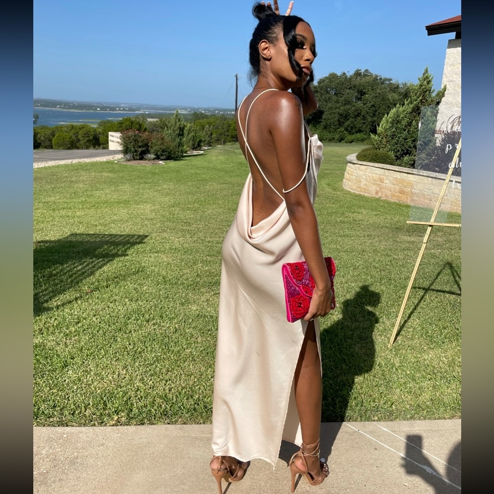 Sexy slip dress